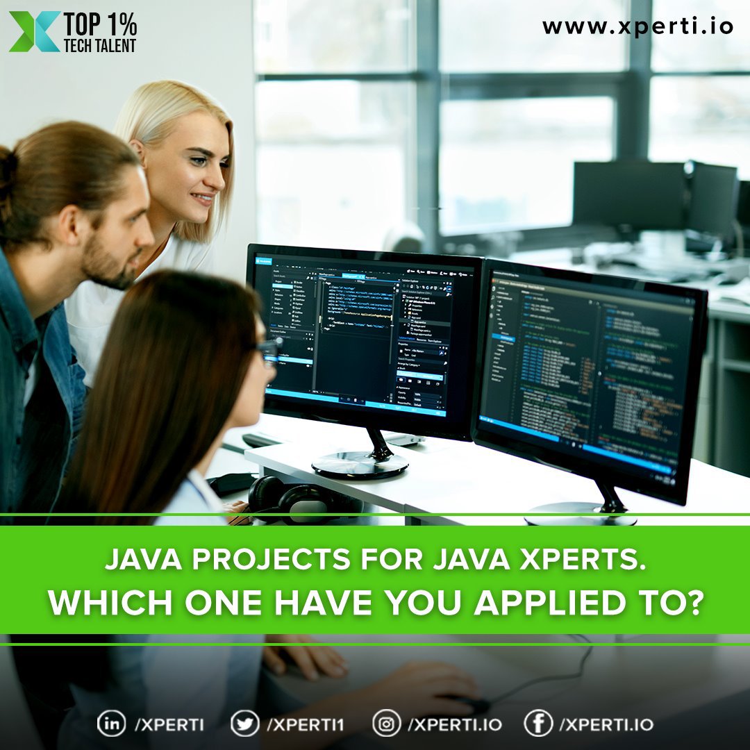 xperti1's tweet photo. We have the opportunity. Do you have what it takes for this fantastic #Java project?

Apply now: https://t.co/q0IDkgsByi

#JavaJobs #JavaCareer #SoftwareEngineer #JavaProgrammers #Xperti #Programmers #Coders #JavaPlatform #JavaExperts #JavaUSA #JavaTalent #ITJobs #JavaProject https://t.co/XFtnyZiyvl