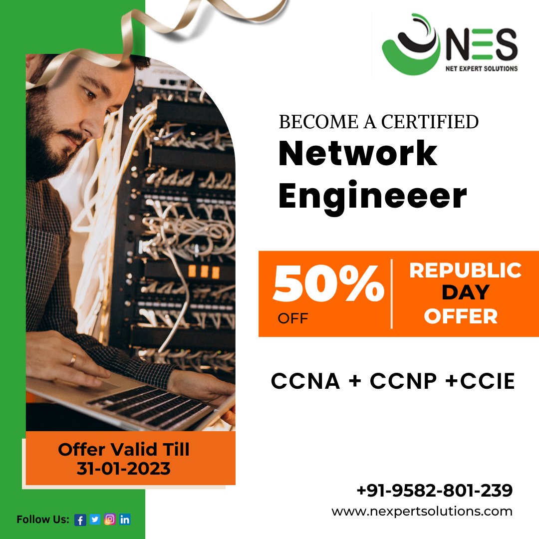 NESnetworking's tweet photo. Want To Be A Network Engineer?
Join Our Master's Programm In Networking And Get Certified With Industry Experts.
π₯ππ£π¨ππππ πππ¬ π’ππππ₯π¦ π¨π£ π§π’ π±π¬% π’ππ
Contact Us:
Website: https://t.co/H8rf2ZtOSv
Call: +91-9582-801-239
#networkkings #meme #trending #explore https://t.co/l5Rukk8jEE