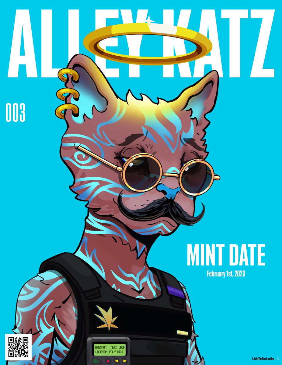 AlleyKatzStudio's tweet photo. Sorry For The Wait

Mint Date: 02/01/23

(More details soon) https://t.co/oJVfnPNK4J