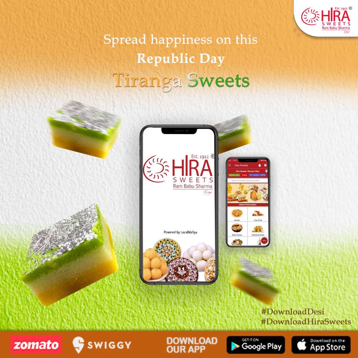Hira Sweets tweet media