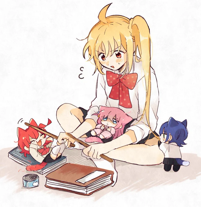 虹夏ちゃんとねこ(続) 