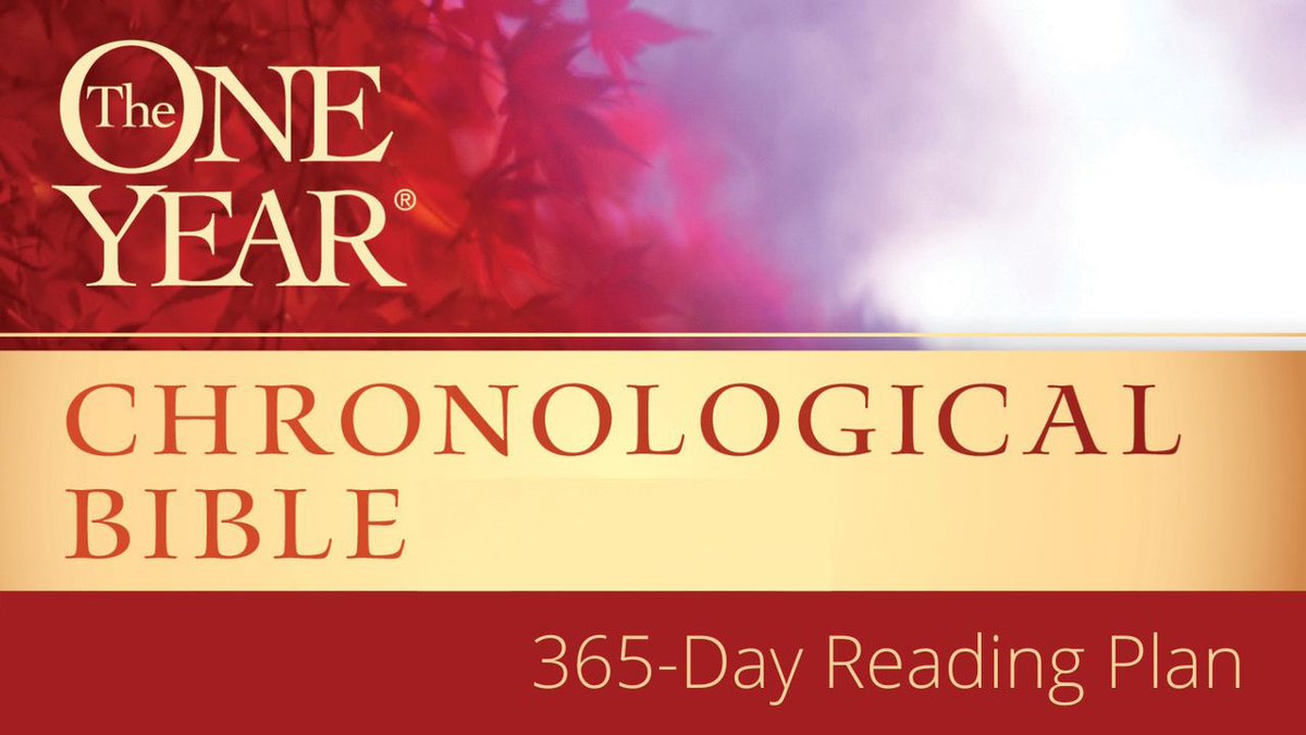 PatienceTandal's tweet photo. finished day 24 of the @YouVersion plan 'The One Year® Chronological Bible'. Check it out here: https://t.co/ZQDfotvWow https://t.co/JFNpPJrXrX