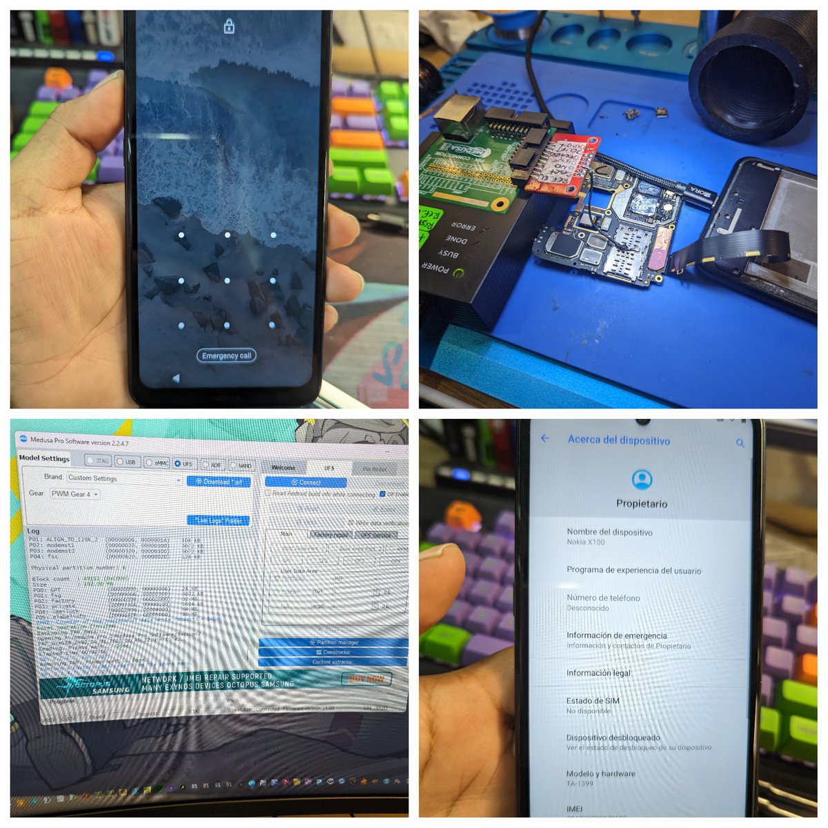 ZeroYugi's tweet photo. Nokia x100 factory resset y frp done ✅ https://t.co/xzBhB1oisq