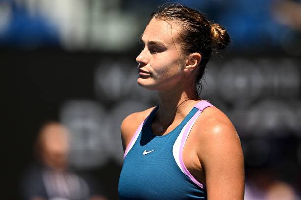 tennis_phil's tweet photo. Aryna sabalenka beats Donna vekic 6-3 6-2 in the quarterfinals of the Australian Open #sabalenka #quarterfinal #australianopen2023 ( Getty ) https://t.co/1Zbd4XNa16