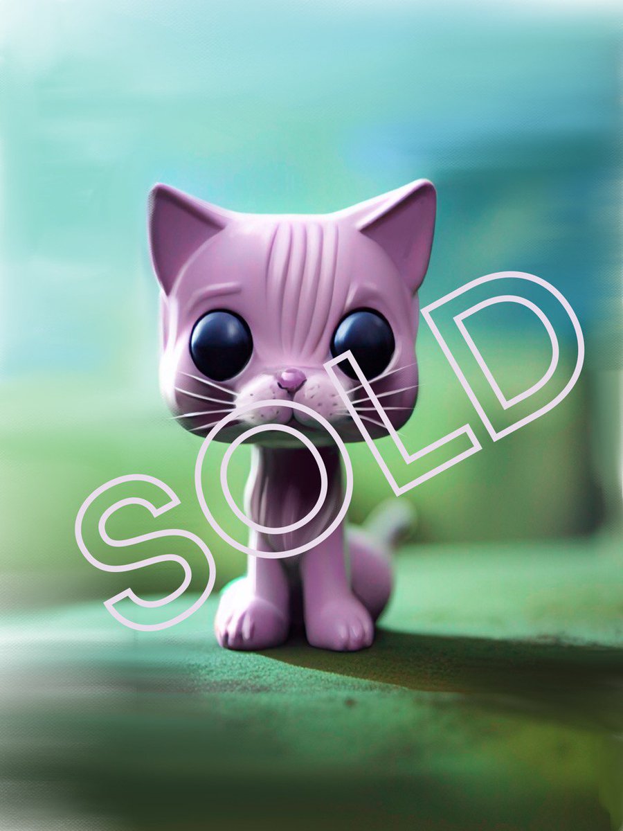 GM!🌞
Wow, wow, wow!
Sold out! 😺
Thank you very much
<a href="/ls_artist/">👁️𝕃𝕀𝔸𝕄 ꜩ Ξ</a>  😍
This is the second sale, I'm thrilled!!! 🤩

objkt.com/asset/KT1LuEzA…
#TezosNFTs #objktnft #nftcat #NFTCommunity