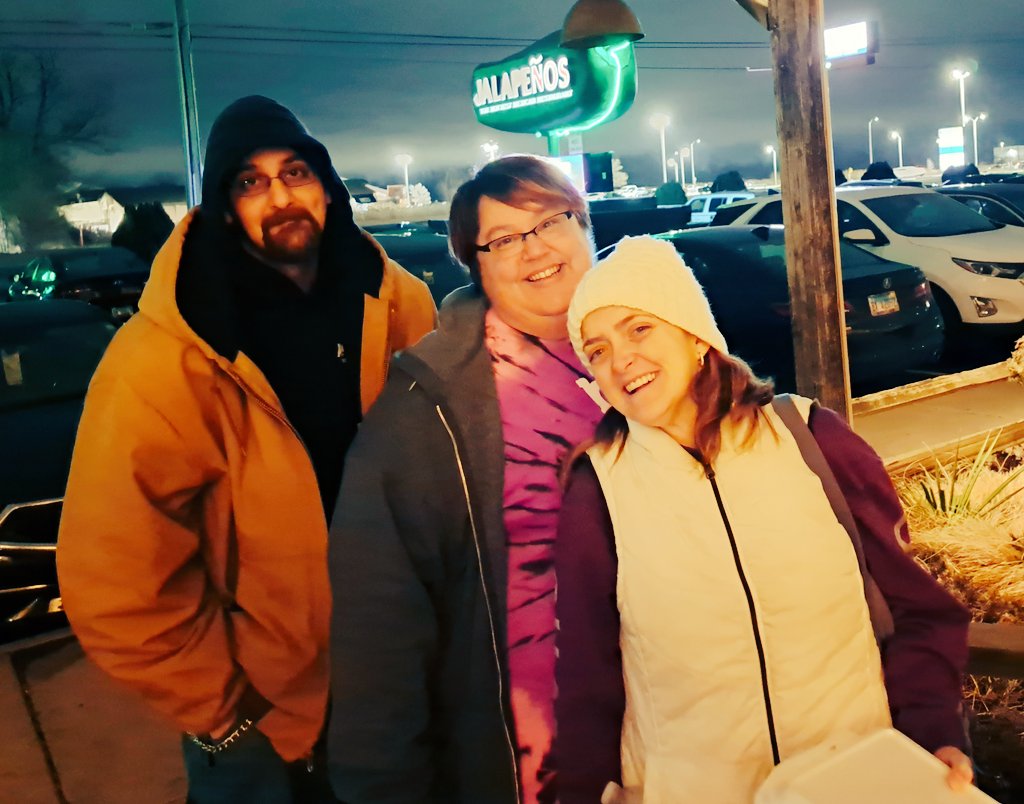 RCShadley's tweet photo. Dinner at Jalapeños before the entertainment part of the night. Food was great, dessert was better 😋 
@LarbyChris @alicefanatic13 https://t.co/apWg0gtoZ0