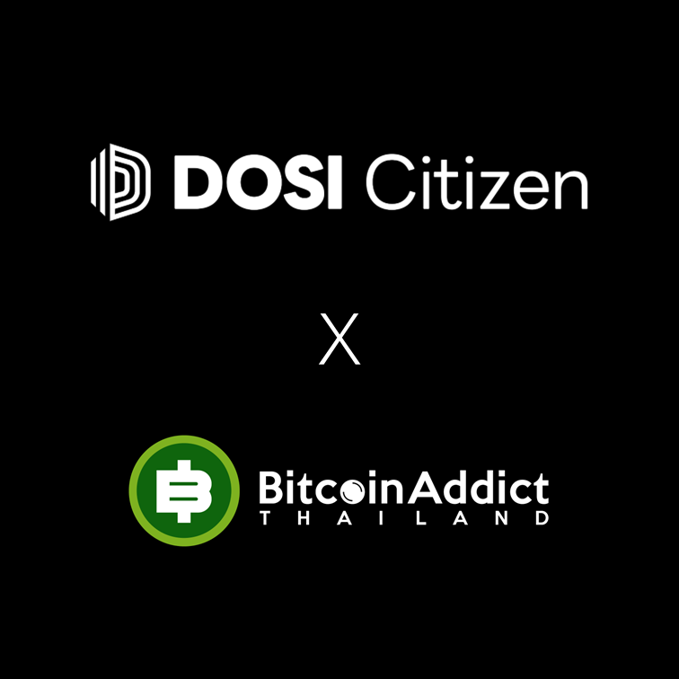 DOSI_official's tweet photo. 📢DOSI Citizen Thai Event w. Bitcoin Addict Thailand

DOSI Citizen giveaway event with Thai Community started!
Don’t miss out Bitcoin Addict Thailand x Citizen Airdrop Event!🔥🔥

Find more 👉https://t.co/UTNnKF4gEb https://t.co/Eb7fg6ybAp