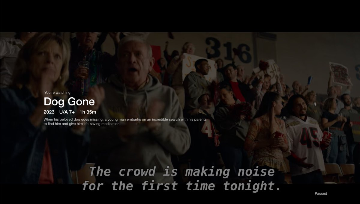 NitishSsinghh's tweet photo. @netflix @NetflixIndia  Hey Team,
My Netflix is behaving weird, i wanted to see "Dog Gone" but whenever i play it, it shows me something different, once showed me an Anime clip and then some Football Game. Why this weirdness? https://t.co/ULZ78wClAt
