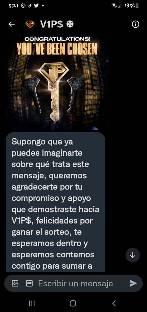 YoPegaso's tweet photo. @V1PS_NFTs @0xJK7 @CryptoNotaz @Emiliano1590 @0xViar @0xChuwel @solforero14 @PeerezNFT @kuniklo_nft @zNoName_NM @fizok_web3 Lastima que no pude seguir en la familia:( https://t.co/YeOQO3LbX6