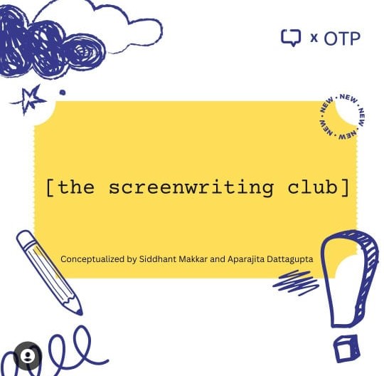 purplepenciled's tweet photo. We are super excited to announce our latest initiative, The Screenwriting Club, as part of Purple Pencil Project's Out of the Page (OTP) segment.
#NewAnnouncements #ScreenWriting #PurplePencilProject #WritingCommunity #ScreenWritersCommunity https://t.co/H9WTiVMsfo
