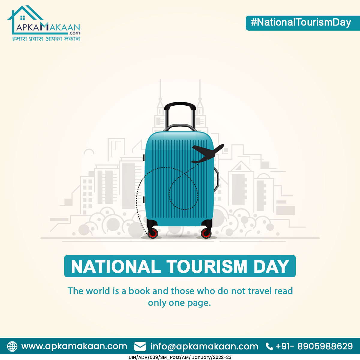 Travel, explore, know, to learn! Happy National Tourism Day!
#apkamakaan #travelday #traveldays #travel #BoycottPathan  #tourism #tourism #tourismalgeria #मगहर_लीला #PathaanReview