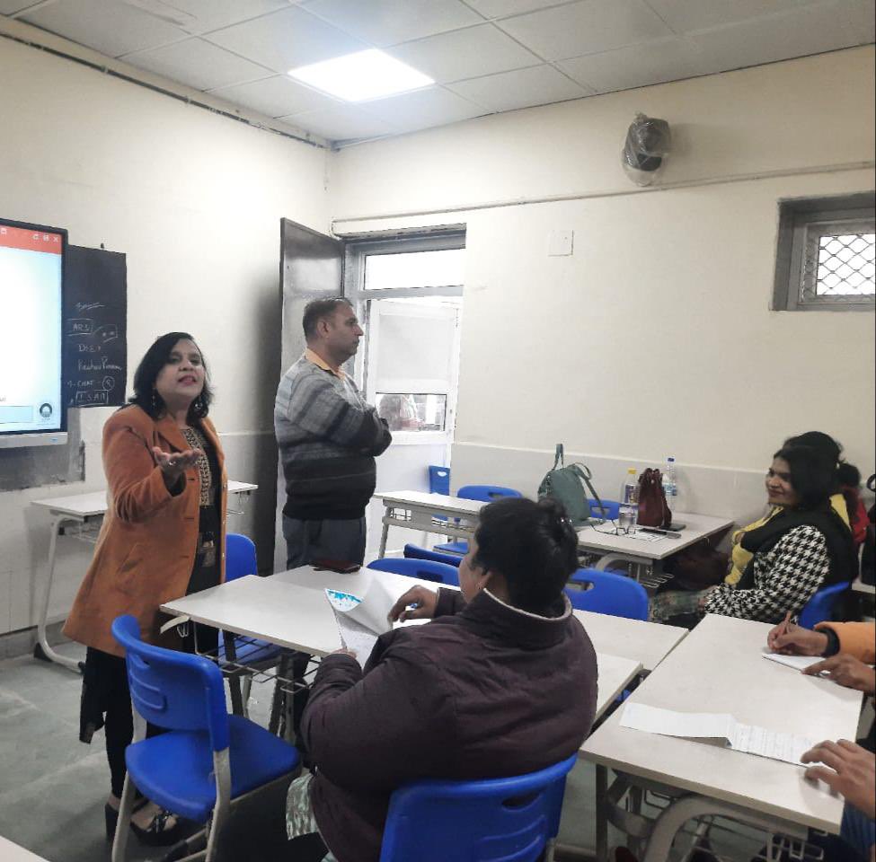 To create an enabling learning environment i.e to build safety, engagement and self esteem in the classroom, TDCs are strengthening:-

- Practical methods (Elaborative questioning, Retrieval Practice &amp; Hook)
- Skills of peer classroom observation.
<a href="/Dir_Education/">DIRECTORATE OF EDUCATION Delhi</a> 
<a href="/DKeshavpuram/">DIET KESHAVPURAM</a>