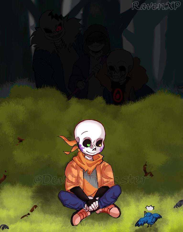 Killer Sans VS. Dust Sans part 2 by Zixy - By @zixy on Itaku