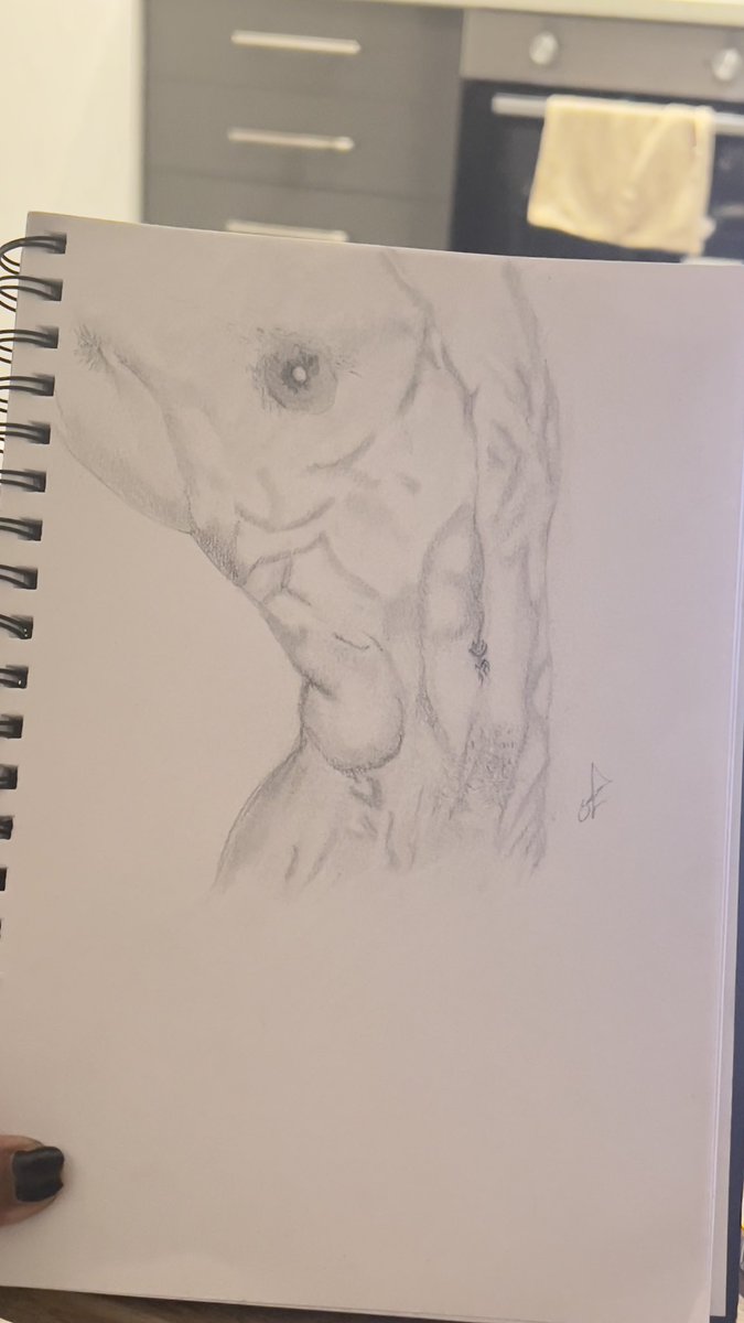 SwikiriNovember's tweet photo. Tried drawing a whole new form today. This is a shape and the shading I’ve not attempted before. I’m happy with the result tho
#drawing #bodyreference #ArtistOnTwitter #fineart #maleanatomy #mens https://t.co/J8bjJ7sHjL