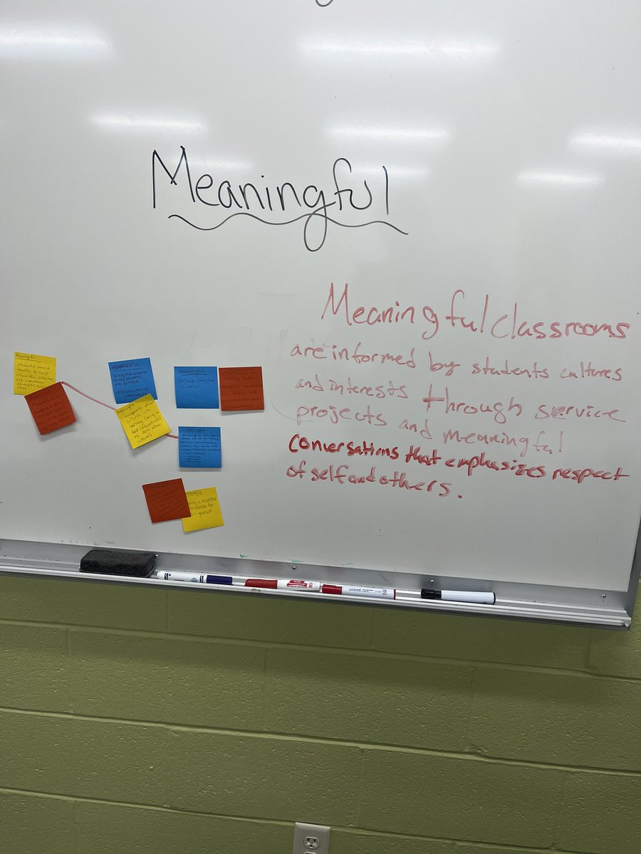 MrBookerEDU's tweet photo. #SSMethods students broke down the pillars of @NCSSNetwork’s “Vision of Powerful Teaching and Learning” to understand what goes into making social studies so impactful to our students! https://t.co/n23O0o5Pl9