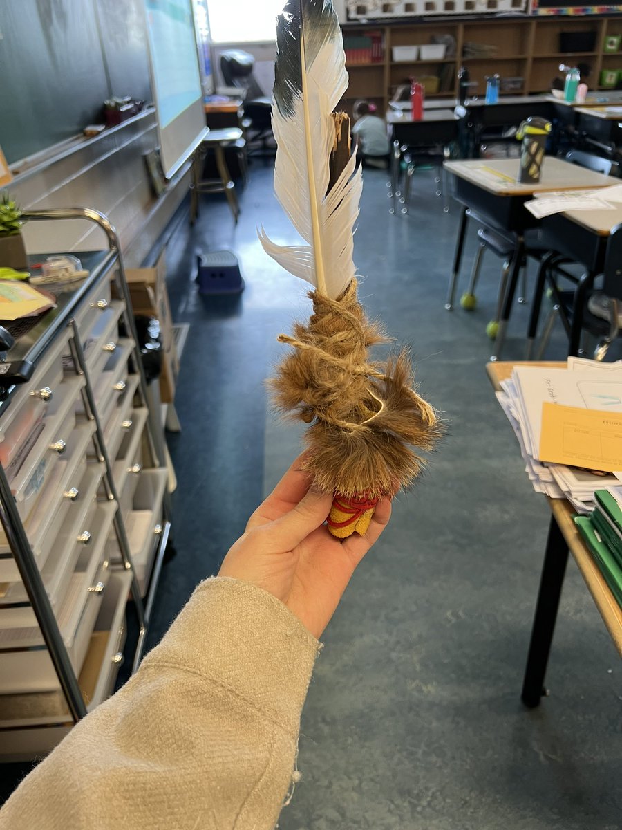 missramstead's tweet photo. Some of the talking sticks my class and I made today 🥰 https://t.co/4Yydeam2oC