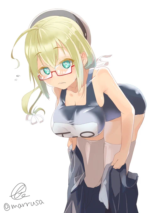 はっちゃん・・・かなり好き#艦これ版深夜の真剣お絵描き60分一本勝負#艦これ版真剣お絵描き60分一本勝負_20230124 
