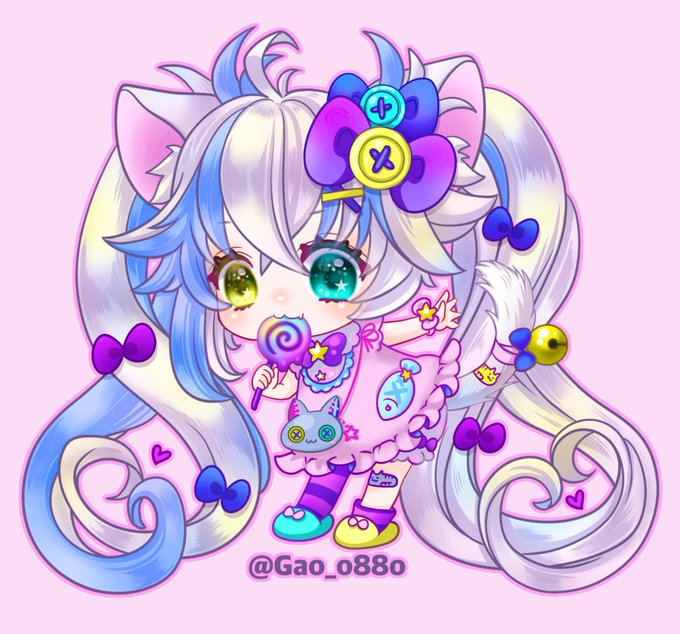 #イラストを1枚貼るとバッチリ缶バッジが抽選で缶バッジにして届けてくれるらしい素敵な企画!参加させていただきます。(ノ˶>ᗜ​<˵)ノ☆ 