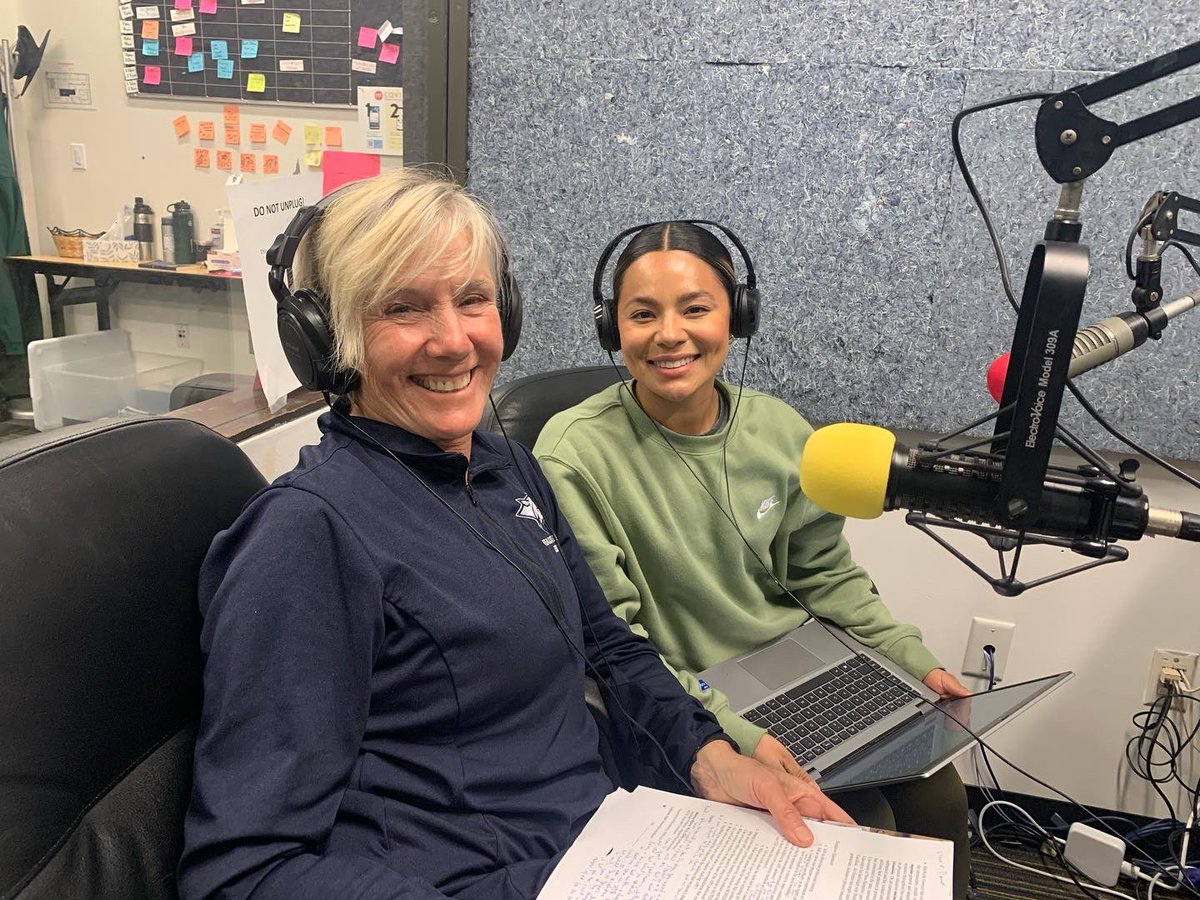 CSULB_APE's tweet photo. Sneak peek 🤩 Project CAPE scholars Elsie &amp; Dana interviewing Dr. Michelle Grenier about UDL for an upcoming episode of What’s New in Adapted Physical Education 👏👏 https://t.co/MtXQdcfmI9