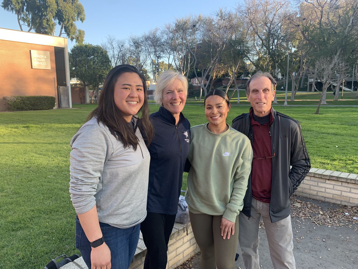 CSULB_APE's tweet photo. Sneak peek 🤩 Project CAPE scholars Elsie &amp; Dana interviewing Dr. Michelle Grenier about UDL for an upcoming episode of What’s New in Adapted Physical Education 👏👏 https://t.co/MtXQdcfmI9