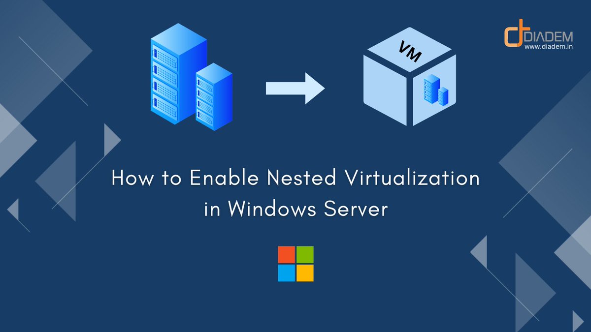 diademtech's tweet photo. With Windows Hyper-V it is possible to enable nested virtualisation so you run multiple VMs within a virtual machine. Read our how to guide for enabling nested virtualisation on Hyper-V.
https://t.co/pM3KKAu1Ix

#hyperv #nestedvirtualization https://t.co/6z2qKUU7VE
