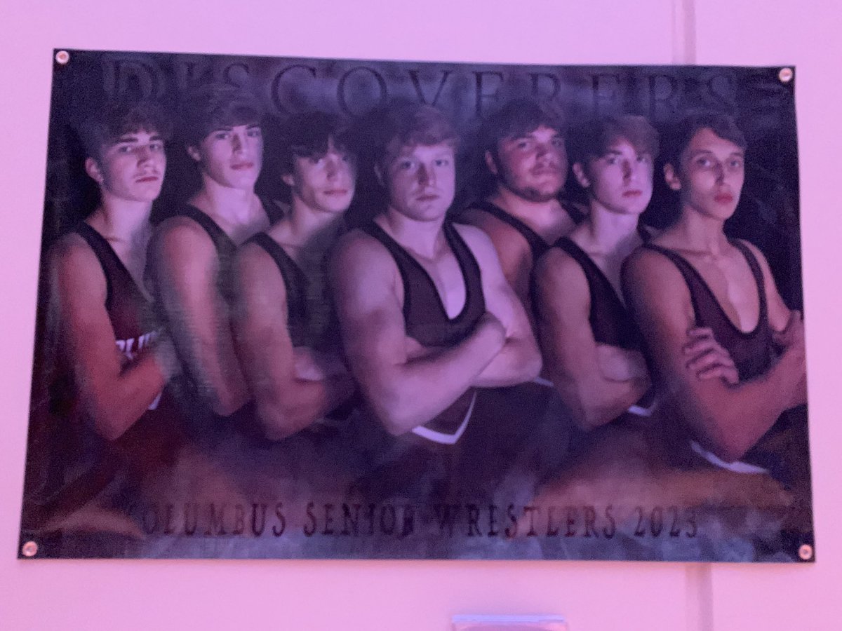 tkwapnioski's tweet photo. Senior Night for the ⁦@DiscovererWay⁩ ⁦@CWO_Wrestling⁩ Seniors.  Thanks for all you have done to make #CHSWrestling what it is.  Always a Discoverer.  #Maroon&amp;White4Life #GoDiscoverers #TheDiscovererWay ⁦@CTelegramSports⁩ ⁦@nsaaevents⁩ ⁦@Huskermat⁩ https://t.co/xX3kYe2Rz8