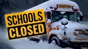 HarmsElementary's tweet photo. School is closed Wednesday, January 25 due to the inclement weather. La escuela estará cerrada el miércoles 24 de enero a causa del mal tiempo. https://t.co/9Jc48ti889