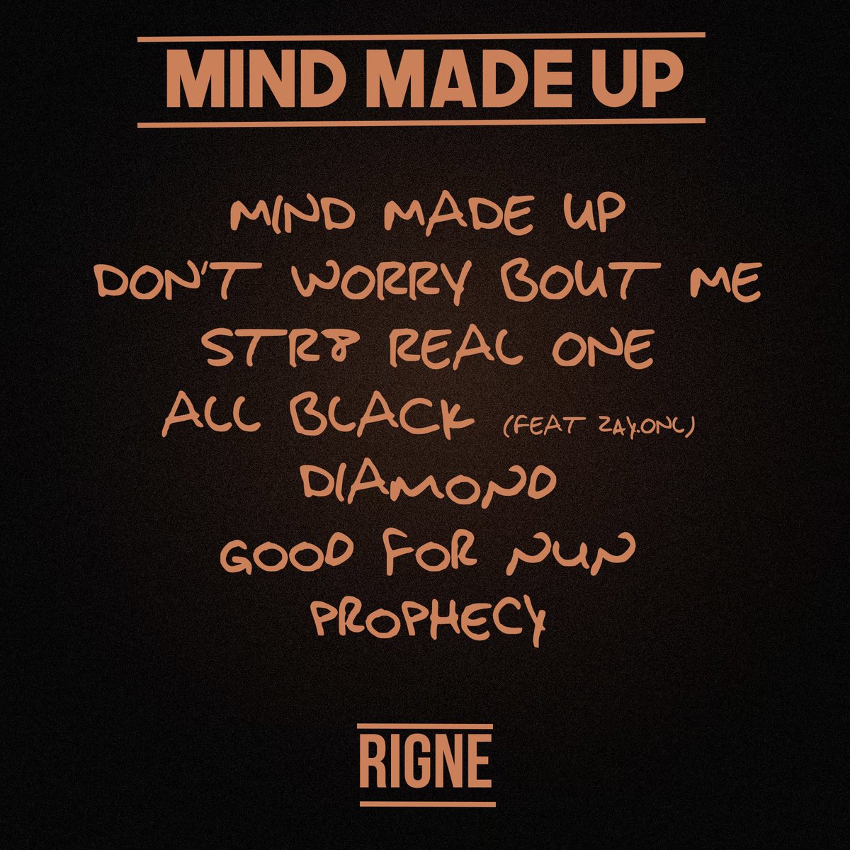 OTD_Rigne's tweet photo. Mind Made Up π€ Out Now All Platforms βΌοΈ #Otd #MindMadeUp #linkinbio https://t.co/mRmLyVRJzq