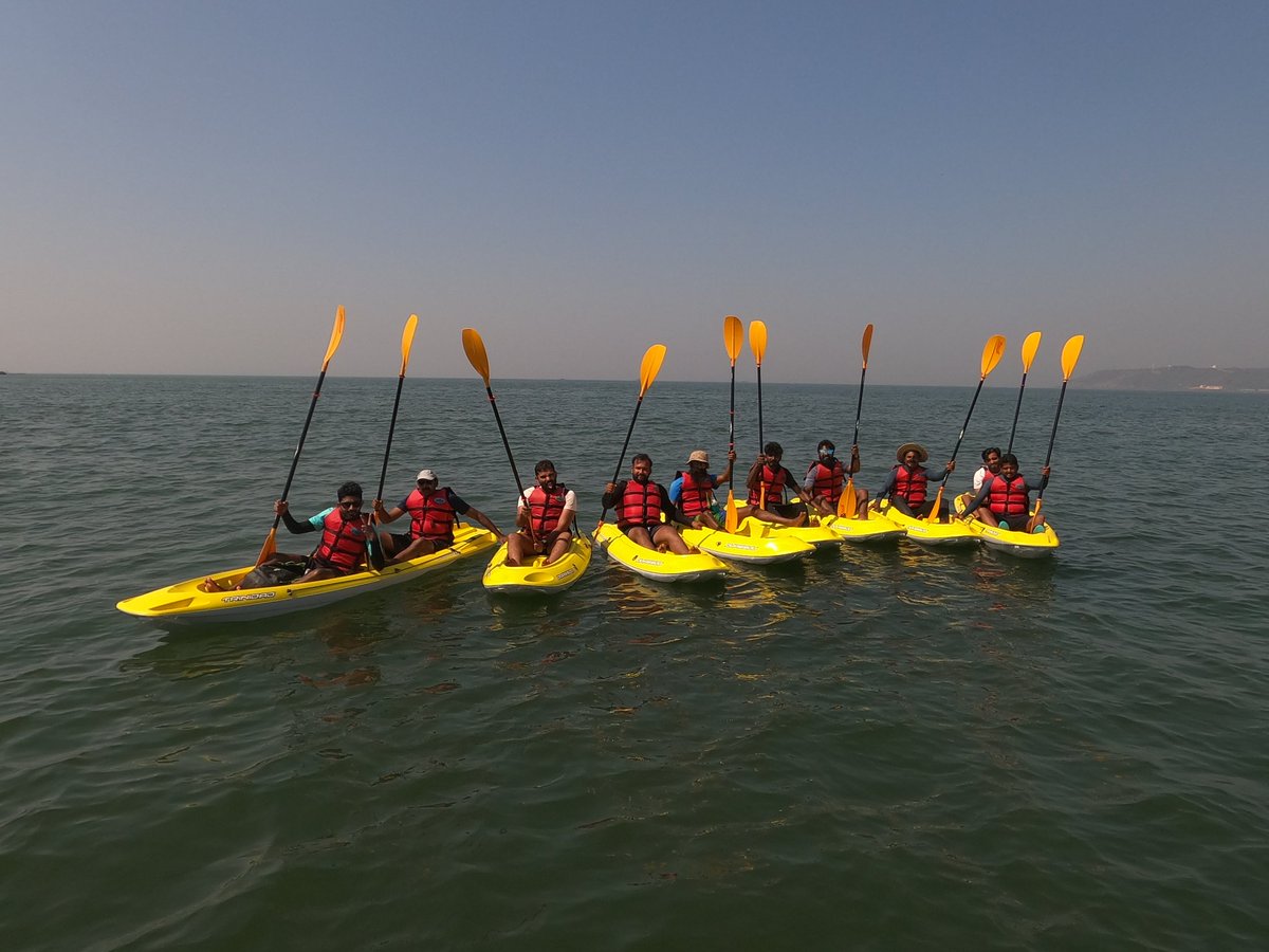 niws_goa's tweet photo. KAYAKING (Basic) TRAINING CONDUCTED AT NIWS GOA FROM 16 - 20 JANUARY 2023.
@tourismgoi @EduMinOfIndia
@kishanreddybjp @goacm
@shripadynaik @RohanKhaunte
@KishanReddyOfc
#kayaking #kayakingadventures #kayakinglife #Kayak #yolokayak #itiwit #feelfreekayaks #seaflo #oceankaya https://t.co/KN4mZ8LHgL