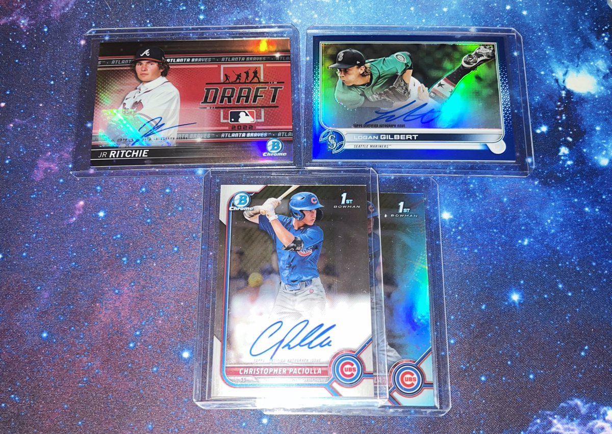 2thebigs's tweet photo. Let’s drop some unsold autos prices
Ritchie /99: $25
Gilbert Color Match /150: $20
Paciolla (with sky blue ref): $20
#StackSal
(Shipping in Bio) https://t.co/R1JhiyaoX5