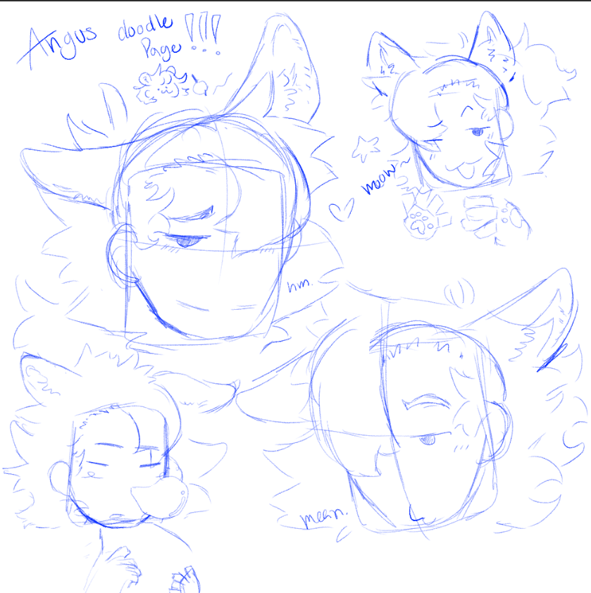 mp4_ash's tweet photo. Drew a bit of the Mr.Cowboy  man 
Angus Doodle Page :3
#GhostSMP https://t.co/xDo0dJmDyg