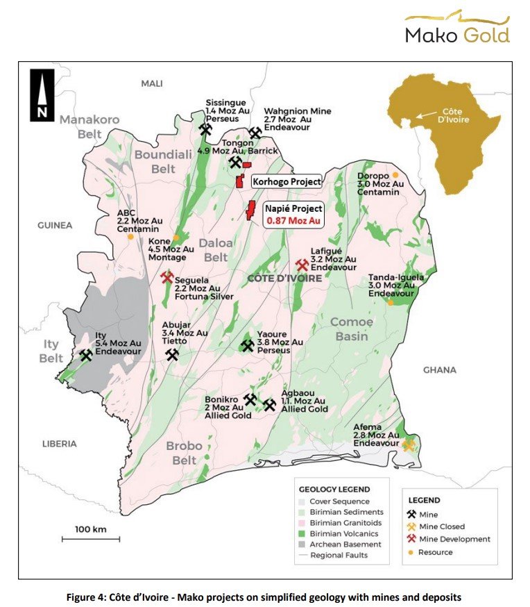 CreativeMurdock's tweet photo. $MKG #ASX 🇦🇺 AUGER RESULTS UP TO 56G/T GOLD INDICATE POTENTIAL FOR SIGNIFICANT #GOLD SYSTEM AT NAPIÉ @MakoGoldLtd 😎👍🎯💰 

Phase 1 of 25,000m auger drill program identifies multiple multi-kilometre-long #gold anomalies several times larger than #Tchaga or #Gogbala DYOR 🔥🔥 https://t.co/K669OeTUH0