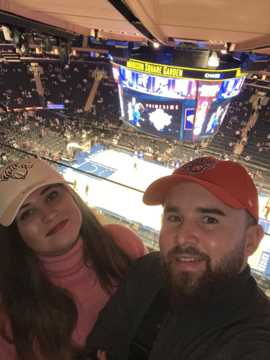 JLossec's tweet photo. #NYKMSG https://t.co/590dYAMQFr