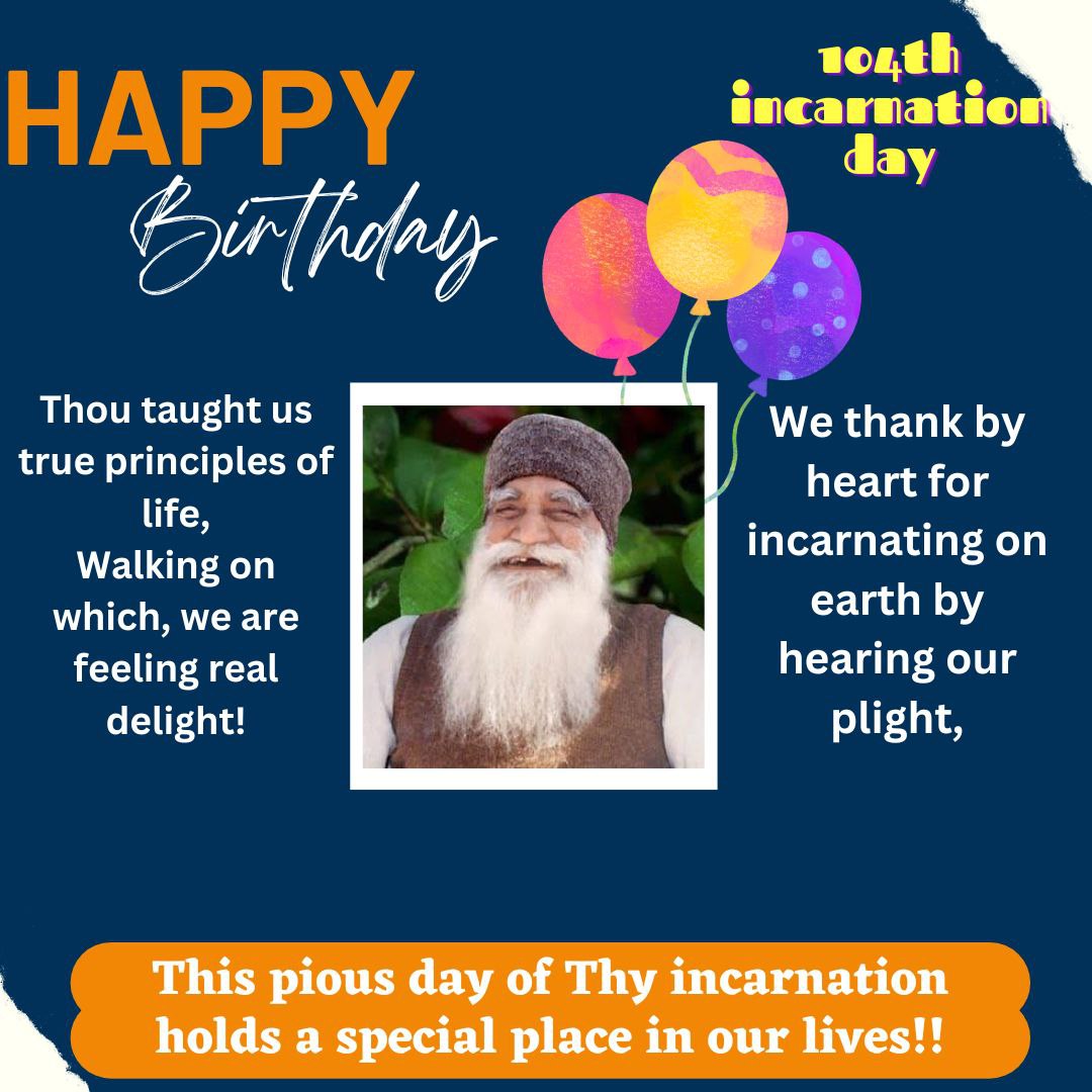 BlissfulSoul777's tweet photo. 25th January is the festival of Millions of people worldwide. Today Dera Sacha Sauda is going to celebrate #MSGBhandara and Saint Dr. Gurmeet Ram Rahim Singh Ji Insan will also teach the method of meditation to quit evils and adopt positivity. 
#HappyBirthdayMSG https://t.co/phwr6TGwSH