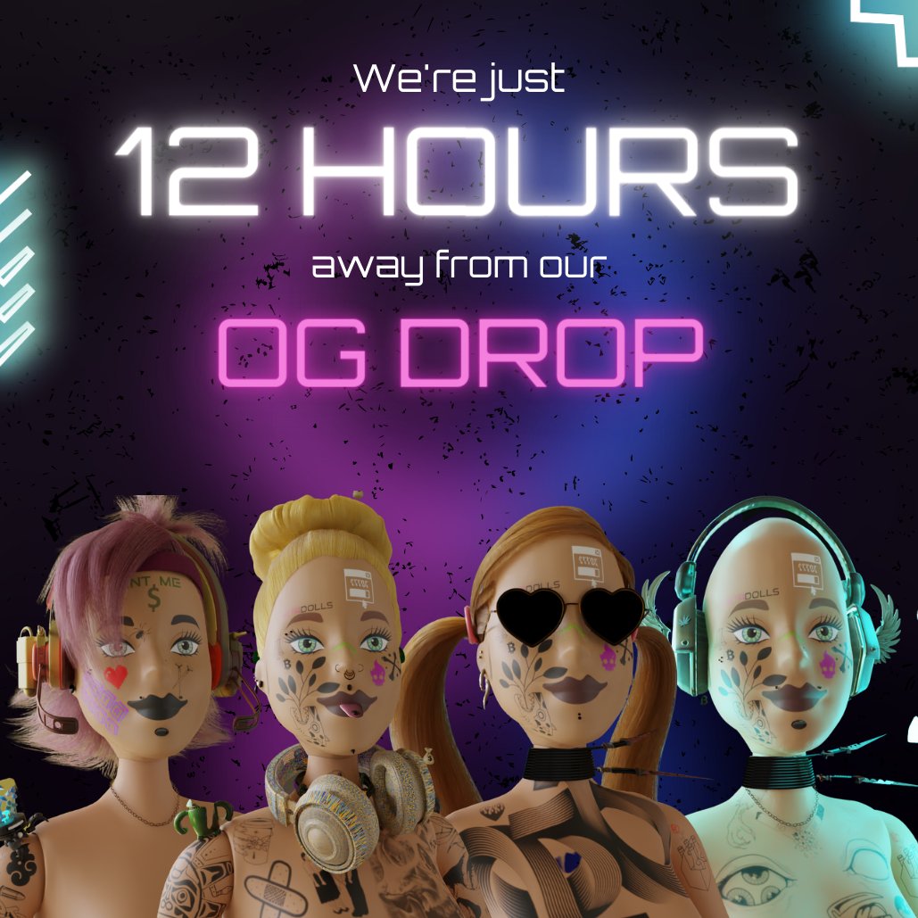 Just 12 left! 🔥
See you tomorrow at 9:00 AM EST! 

Remember you'll get a 1 hour head start if you're and #INKmint holder! 

👉 crypto.com/nft/drops-even…