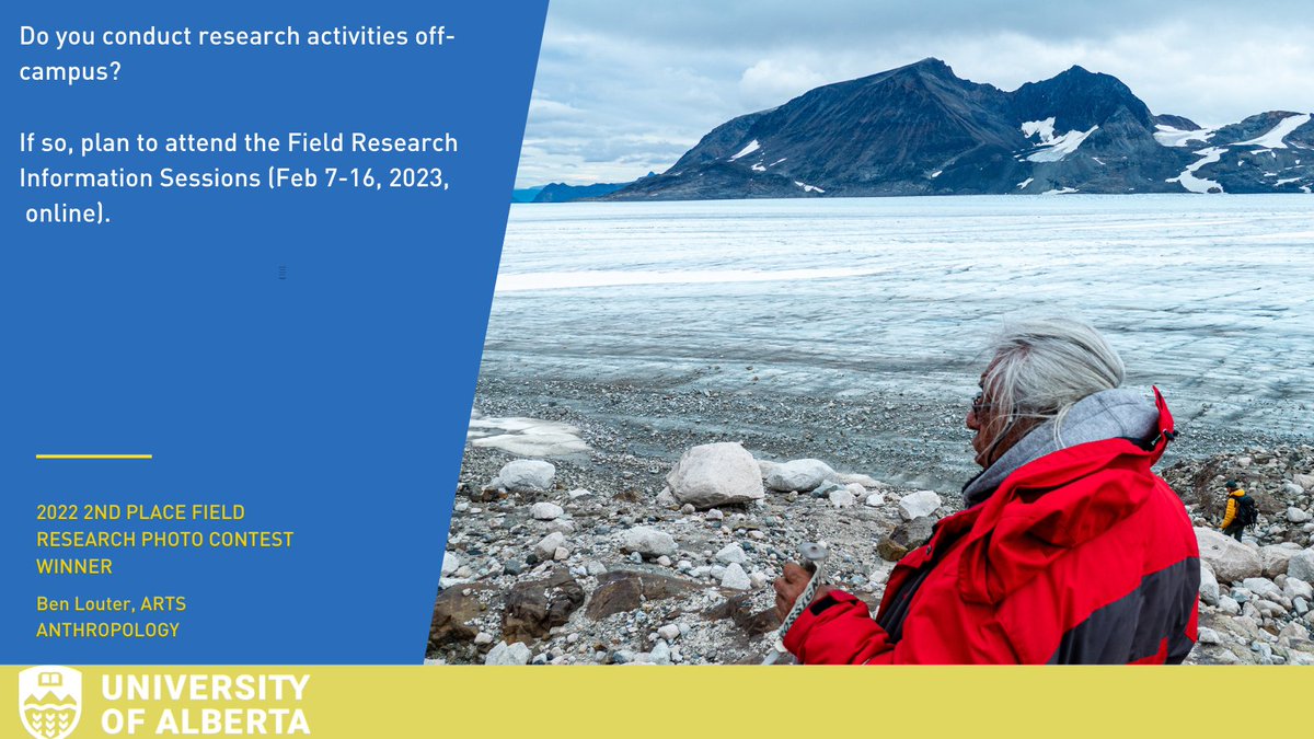 UofA Field Research (@uofafro) on Twitter photo Learn more details and register bit.ly/3jRUaDr
<a href="/UofA_Arts/">University of Alberta Faculty of Arts</a> <a href="/UofAALES/">UAlberta Faculty of ALES</a> <a href="/UofAALESGSA/">ALES GSA</a>
<a href="/UalbertaG/">UAlberta Geothermal Energy Research Group</a> <a href="/UofA_HSE/">UAlberta HSE</a> <a href="/UA_ACELab/">UAlberta ACE Lab</a>
<a href="/UAlbertaNorth/">UAlberta North</a> <a href="/UANativeStudies/">Faculty of Native Studies</a> <a href="/ualbertaScience/">UAlbertaScience</a> <a href="/UofAResearch/">UAlberta Research & Innovation</a> Learn more details and register bit.ly/3jRUaDr
<a href="/UofA_Arts/">University of Alberta Faculty of Arts</a> <a href="/UofAALES/">UAlberta Faculty of ALES</a> <a href="/UofAALESGSA/">ALES GSA</a>
<a href="/UalbertaG/">UAlberta Geothermal Energy Research Group</a> <a href="/UofA_HSE/">UAlberta HSE</a> <a href="/UA_ACELab/">UAlberta ACE Lab</a>
<a href="/UAlbertaNorth/">UAlberta North</a> <a href="/UANativeStudies/">Faculty of Native Studies</a> <a href="/ualbertaScience/">UAlbertaScience</a> <a href="/UofAResearch/">UAlberta Research & Innovation</a>