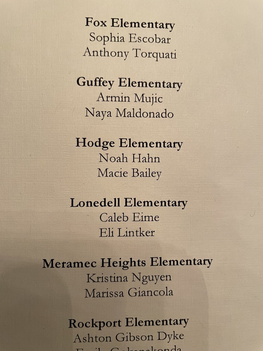 We had two outstanding performances at the district spelling bee. Congratulations to Noah Hahn and Macie Bailey. Noah finished in the top six. Macie was the runner-up. Way to represent Hodge! Ka-kaw! #HawksSOAR