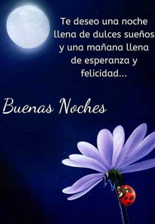 Buenas noches dulces sueños