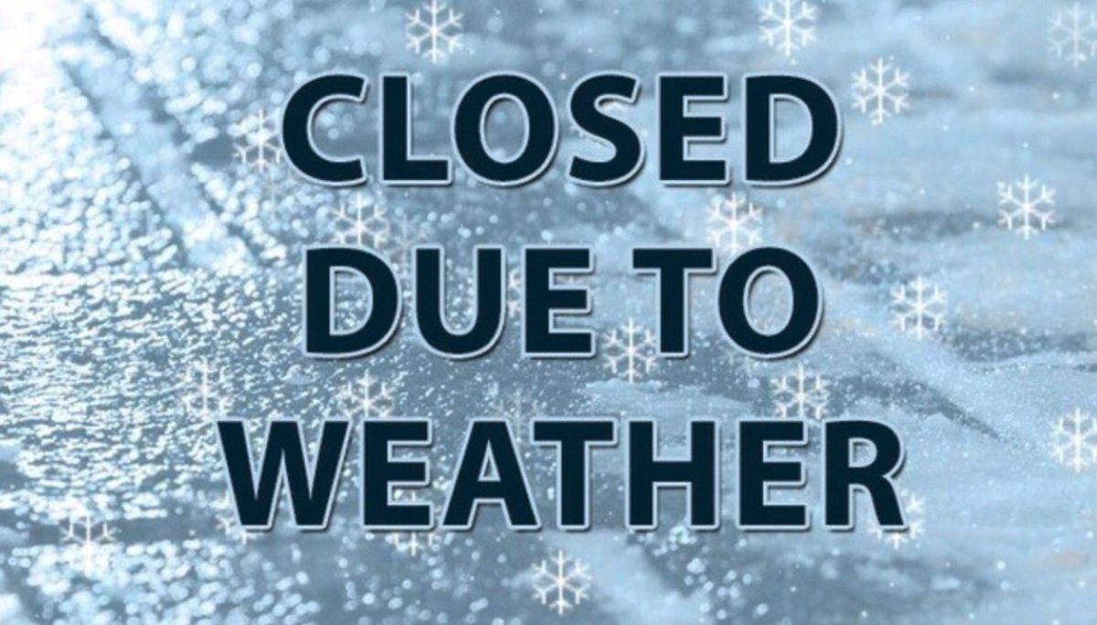 Heritage Christian School is closed Wednesday due to forecasted weather and road conditions.