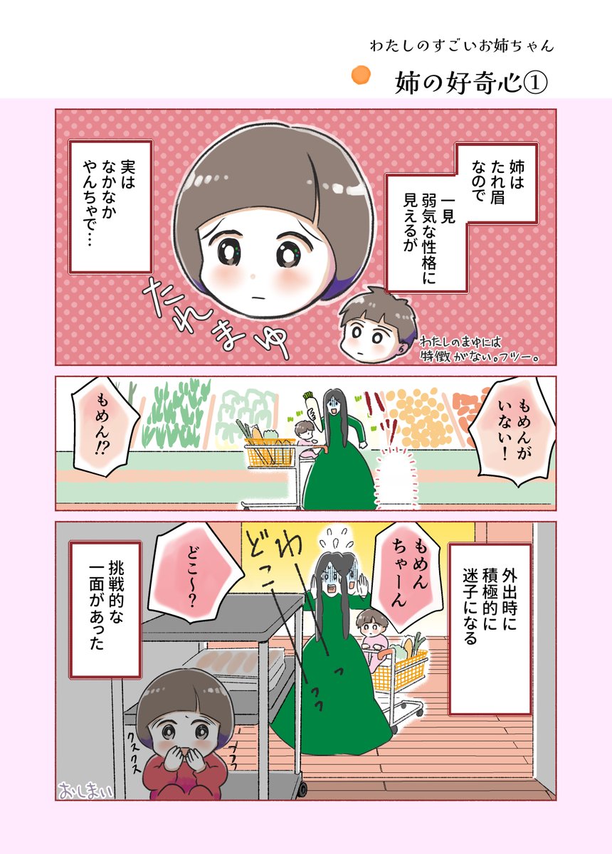 私と姉の40年(1/6)
#わたしのすごいお姉ちゃん #コミックエッセイ 