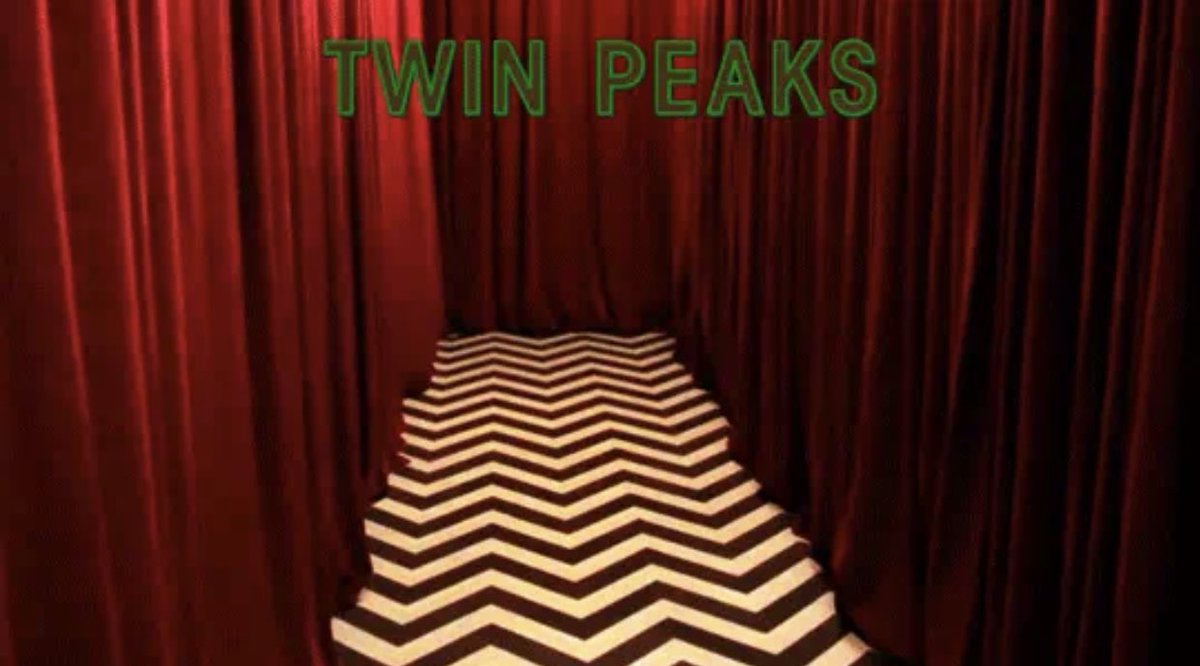 twin peaks aesthetic on Twitter "david lynch & curtains"