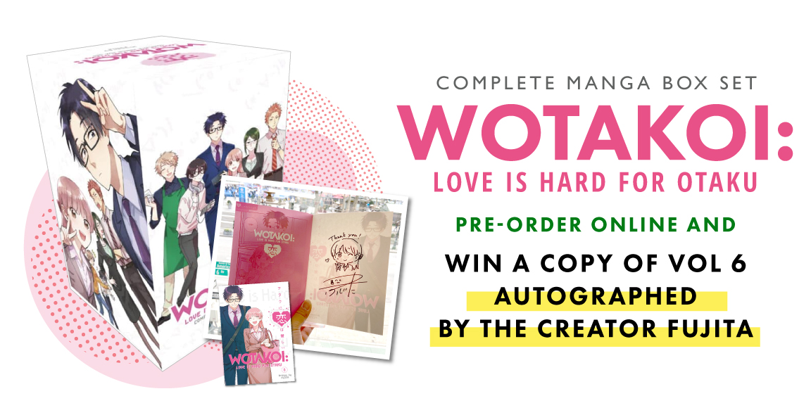 Wotakoi Love Is Hard for Otaku Complete Manga Box Set