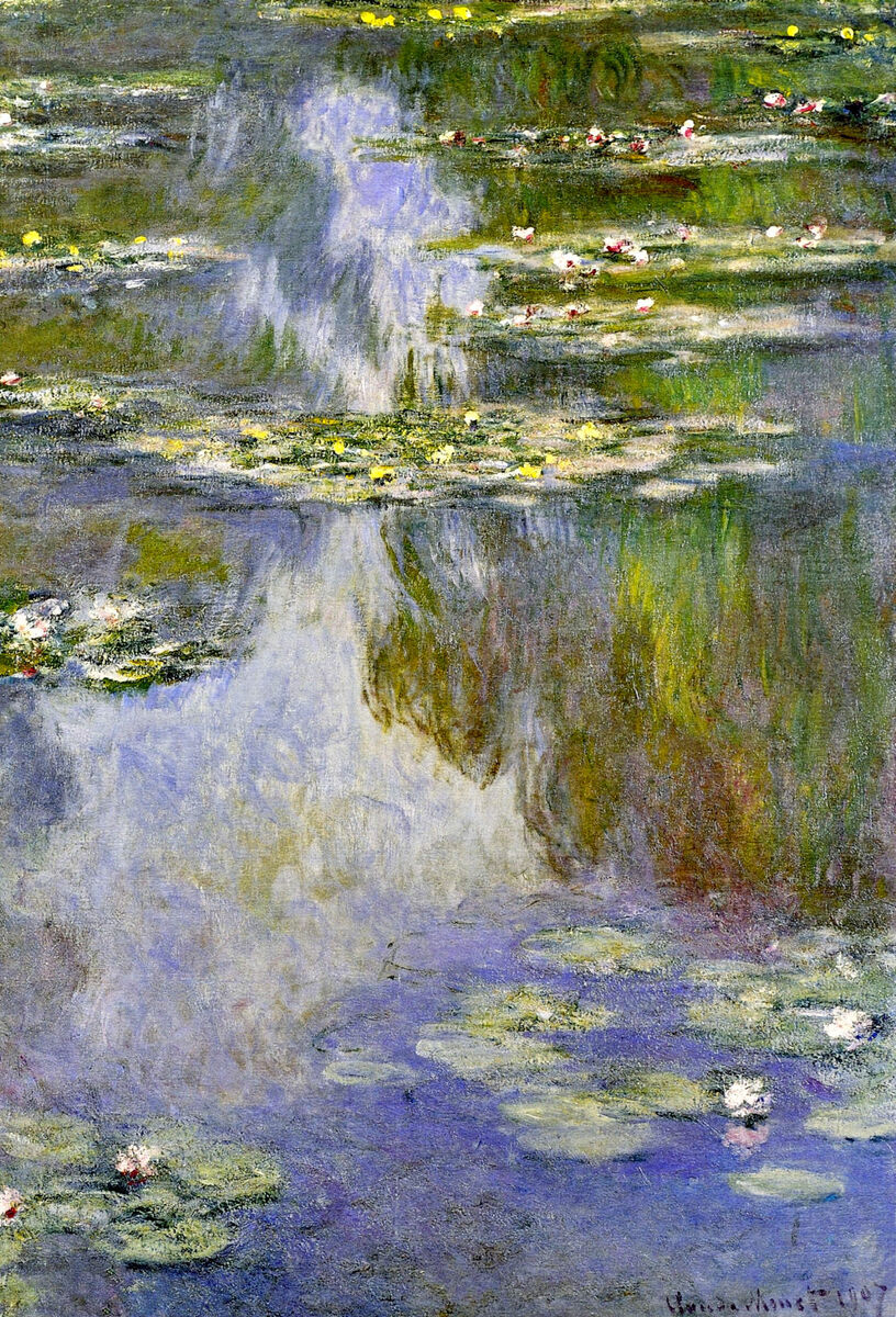 artistmonet's tweet photo. Water Lilies, 1907 #monet #claudemonet https://t.co/kpiyIbP7D1 https://t.co/5w44pXnh2x