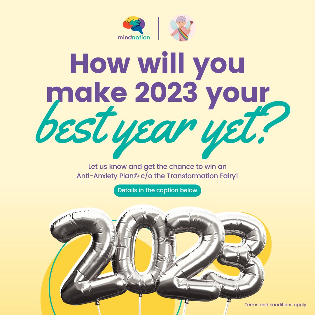 mindnation's tweet image. Win THREE 1-hr Psychologist Sessions (Anti-Anxiety Plan) by answering this simple question: How will you make 2023 your best year yet? Use the hashtags #MindNation #TransformationFairy #BestMe!

➡️Deadline of entries: Jan 30. 🧠 #normalizetherapy #mentalhealthph #mentalhealth