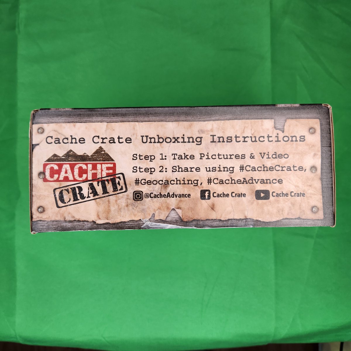 wjrgeocaching's tweet image. youtu.be/SNe7439cPa0 
January #CacheCrate unboxing video #CacheAdvance #Geocaching