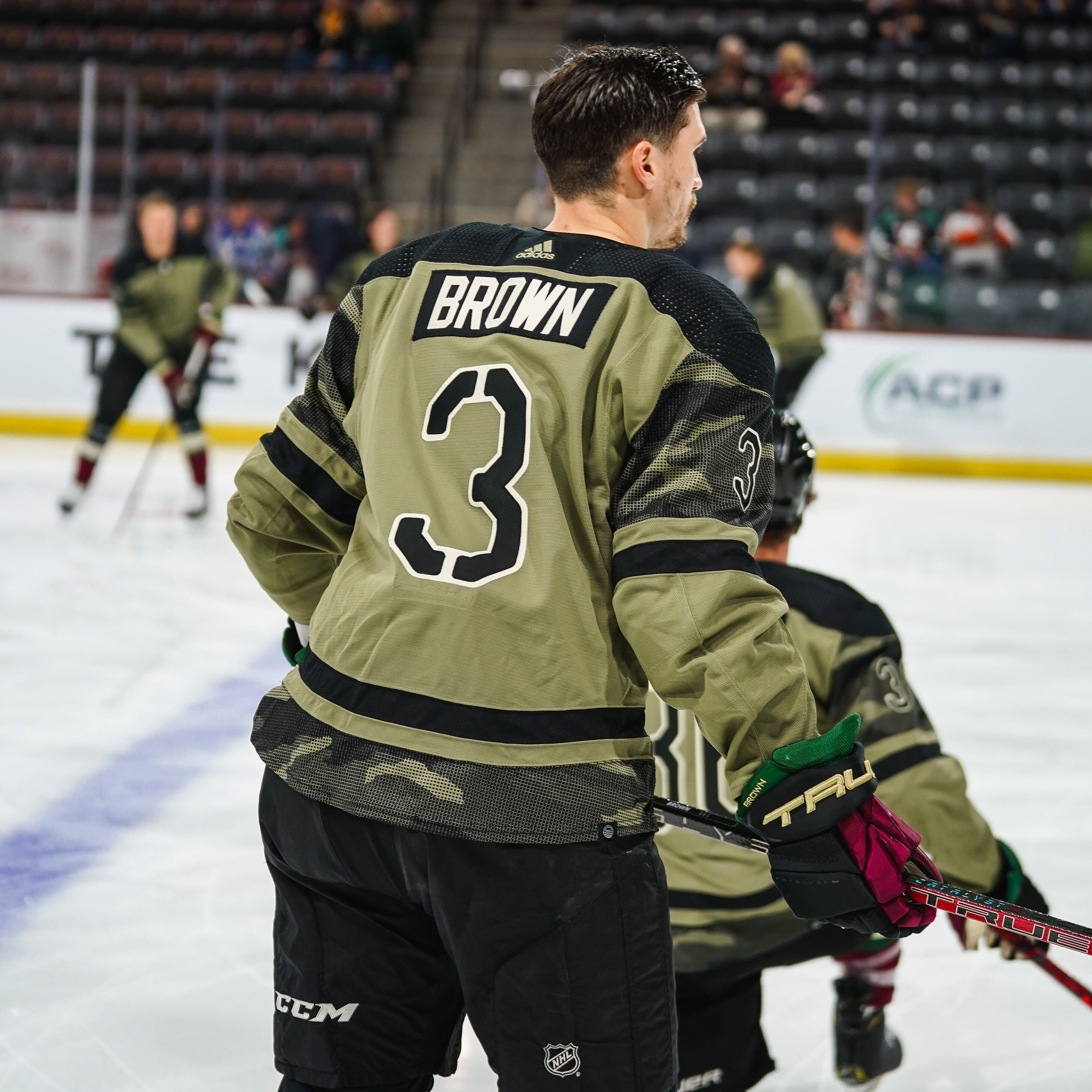Arizona Coyotes on X: These signed Military Appreciation Night
