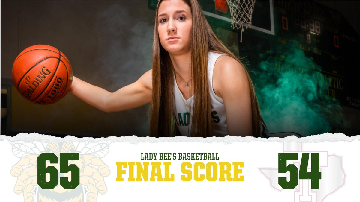The Lady Bees withstand a hot shooting Troy team tonight to get the win.  Shout out to Payten Conde with a season-high 30 points tonight! Next up will be Rogers in Rogers on Friday! #POP