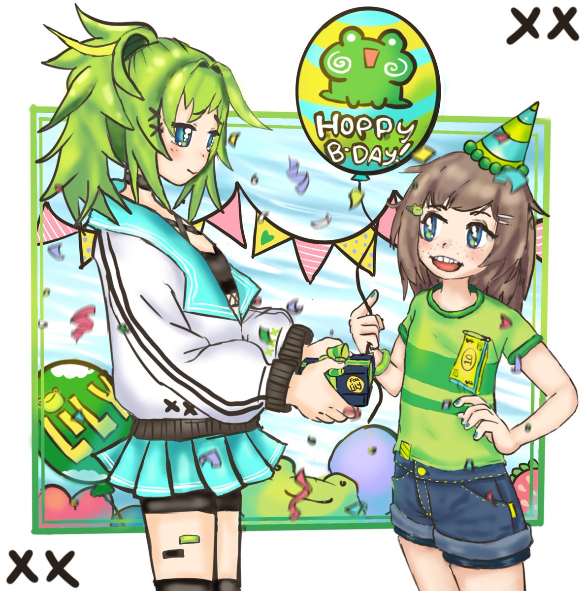 xia xenos 💚🌐normal girl vtuber tweet media