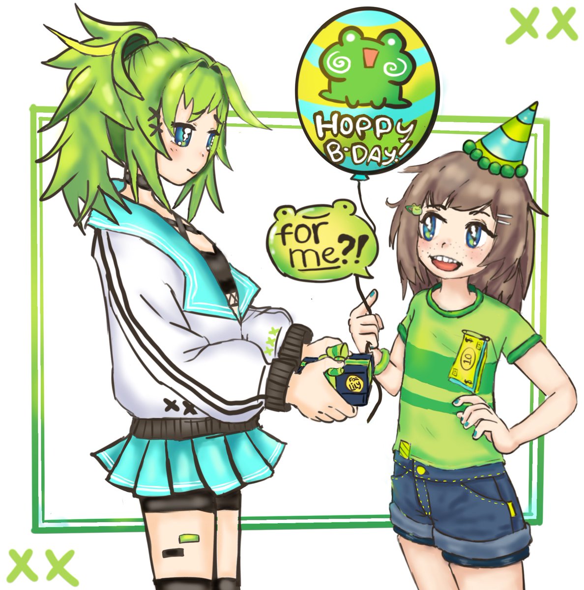 xia xenos 💚🌐normal girl vtuber tweet media