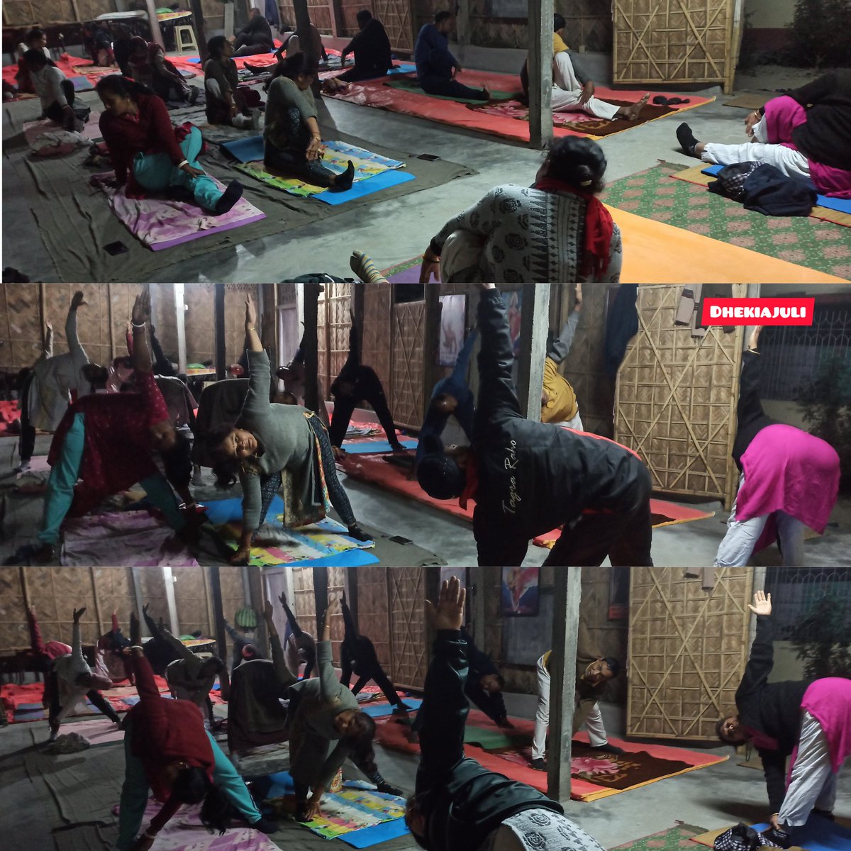 yoga_land's tweet photo. 💐----------------------🧘‍♀️🧘‍♂️--------------------💐

Assam #Sonitpur yog Shivir/centres 

Yog Mitra...  #Ripon Boro  #Shewali Borah ji

Asst Y.T...   #Manju  Devi

Date...25.01.2023--------------------🧘‍♀️🧘‍♂️ https://t.co/zec039s0wA